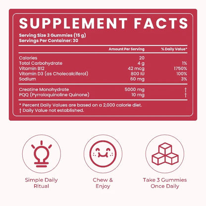 Creatine Gummies - Tart Cherry